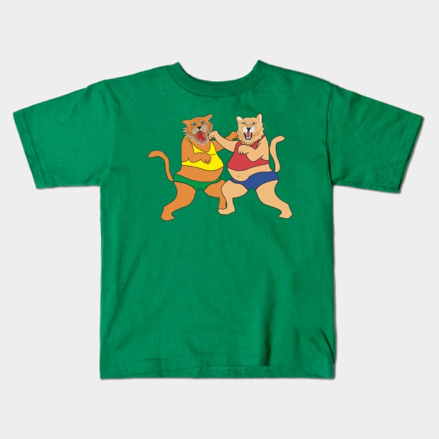 Animals Kids T-Shirt by Alekvik